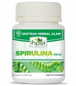 spirulina hpai produk hni batuk kering masker manfaat harumi minyak bubut burung komposisi